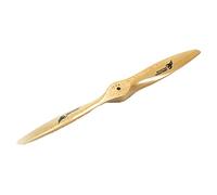 Dancing Wings Hobby Hélice en bois de 43,2 x 20,3 cm avec moyeu de 4 cm, trou de 0,8 cm, épaisseur de 1,8 cm, poids de 68,3 g pour avion RC