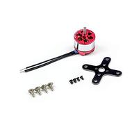 Dancing Wings Hobby Micro moteur sans balais C20 (1908) 2050 KV Micro métal RC (moteur + ESC 20 A + adaptateur 3,0 mm)