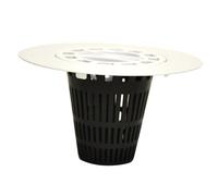 Danco Attrape-cheveux pour douche - Blanc - 10533