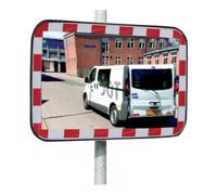 Dancop International Dancop Miroir de circulation standard carré L600xH400 mm pour intérieur et extérieur Quantité:1