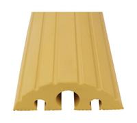 Dancop International Ponts suspendus de tuyaux de câbles L1200xl210xH65mm caoutchouc plein jaune Quantité:1
