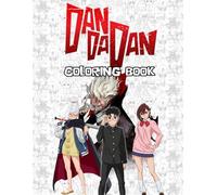 dand-adan’s coloring book: JUMBO Drawing Pages Of Characters and Iconic Scenes for Teens Adults & Blank White Pages for Sketching or Writing