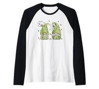 Dandelion Butterfly Pattern for Women Funny Garden Gnomes Manche Raglan