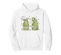 Dandelion Butterfly Pattern for Women Funny Garden Gnomes Sweat à Capuche