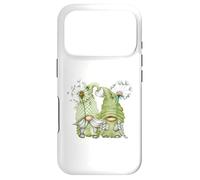 Dandelion Flower Pattern for Women with Funny Garden Gnomes Coque pour iPhone 17 Pro