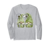 Dandelion Garden Gnomes for Gay Couple Funny Dandy GNOME Manche Longue