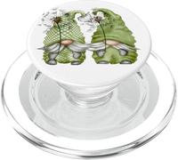 Dandelion Garden Gnomes for Gay Couple Funny Dandy GNOME PopSockets PopGrip pour MagSafe