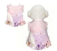 Dandelion Seeds XL Vêtements pour animaux de compagnie pour petits chiens - Tenue d'été mignonne pour chiot, vêtements doux et respirants pour chat