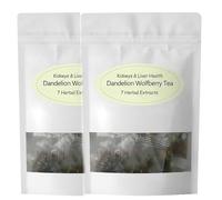 Dandelion Wolfberry Tea, Dandelion Tea Organic, Dandelion Tea Bag, Dandelion Root Tea Seven Herbal Ingredients (2Pcs)
