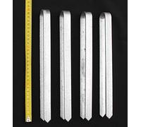 DanDiBo 4 pièces Ancre de Sol pour Arche de Roses 30 cm galvanisé Tuteur de Terre Tuteur de Sol Ancre de Fixation Ancre de Terre