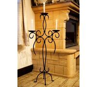 DanDiBo Bougeoir Artus 100cm Fer forgé 21216 Candélabre Chandelier Métal