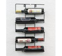 DanDiBo Casier à vin Cinco 53cm HX13615 Métal Porte-Bouteilles Porte-Bouteilles Etagère Murale