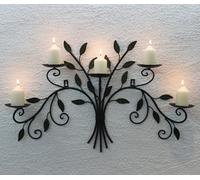 DanDiBo Chandelier Mural 12119 Chandelier en métal Fer forgé 70cm Candélabre