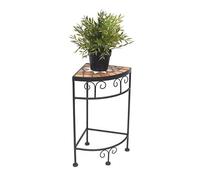 DanDiBo Tabouret Porte-Fleurs Merano Mosaïque 12013 Support de Fleurs 42 cm Tabouret Etagère d'angle Table