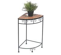 DanDiBo Tabouret porte-fleurs Merano Mosaïque 12013 Support de fleurs 62 cm Tabouret Etagère d'angle Table