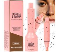 Dandin Faux Freckles Stamp - Stylo anti-taches de rousseur - Stylo à encre effrénée - Compact et imperméable - Séchage rapide - Pour maquillage créatif, looks, performance de stage, cosplay, quotidien