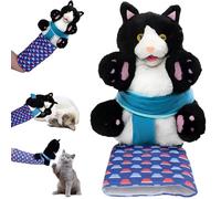 Dandin Marionnette De Lutte pour Chat, Jouets Interactifs pour Chat, Marionnettes pour Chats, Gant De Lutte, Marionnette pour Chats, Jouet Interactif