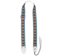 D'Andrea Sangle de guitare Ace Vintage Reissue - Vitrail - Réplique de sangle de guitare utilisée par Jimi Hendrix