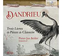 Dandrieu – Trois livres de pièces de clavecin – CD – Edel