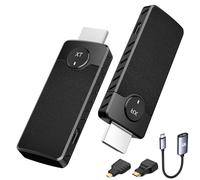 DanDun Émetteur et récepteur HDMI sans Fil,Plug & Play,Kit d'extension Portable de Sortie de 50 m,Transmission sans Fil HDMI Prend en Charge Le Streaming vidéo de l'ordinateur Portable à HDTV