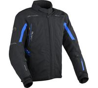 DANE Elling 2 Veste textile moto Gore-Tex, noir/bleu, Taille 2XL