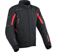 DANE Elling 2 Veste textile moto Gore-Tex, noir/rouge, Taille 2XL