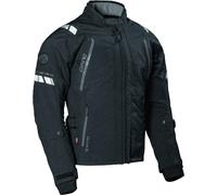 DANE Elling veste textile de moto pour dames imperméable à l’eau, noir, Taille 42