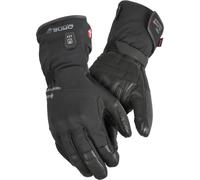 DANE Inuit Ensemble de gants de moto d’hiver imperméables à l’eau chauffés, noir, Taille 2XL