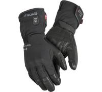 DANE Inuit Gants de moto d’hiver imperméables à l’eau chauffés, noir, Taille 3XL