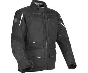 DANE Reykjavik Veste textile de moto imperméable, noir, Taille 62