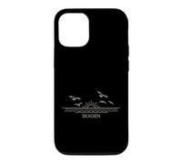 Danemark Beach City Travel Skagen Anchor Wave Coque pour iPhone 12/12 Pro