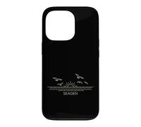 Danemark Beach City Travel Skagen Anchor Wave Coque pour iPhone 13 Pro