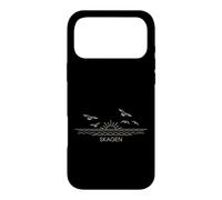 Danemark Beach City Travel Skagen Anchor Wave Coque pour iPhone 17 Pro Max