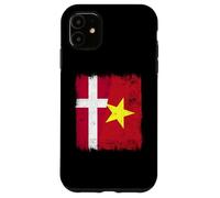 Danemark Demi-Drapeau Vietnam Histoire du Vietnam Coque pour iPhone 11