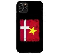Danemark Demi-Drapeau Vietnam Histoire du Vietnam Coque pour iPhone 11 Pro Max