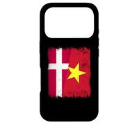 Danemark Demi-Drapeau Vietnam Histoire du Vietnam Coque pour iPhone 17 Pro