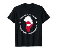 Danemark Drapeau Groenland n'est pas à vendre Traduction Groenland T-Shirt