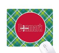 danemark pays pavillon nom réseaux verte grille pixel tapis de souris