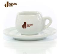 Danesi Caffé Cappuccino en porcelaine blanche 180 ml