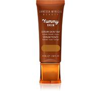 Danessa Myricks Beauty Yummy Skin Serum Skin Tint fond de teint hydratant lissant teinte 12 - Dark Skin with Golden Undertones 100 ml