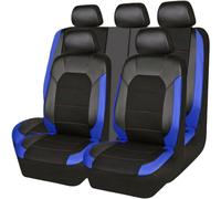 DANETI Ensembles de Housses de siège, pour Hyundai Tucson 4.Gen (NX4) 2021-2024 SWB Cuir Housse de Siege Respirant Imperméable Nonslip Voiture Ensembles De Housses Siège Accessoires,Blue