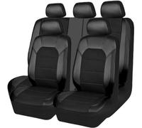 DANETI Ensembles de Housses de siège, pour Hyundai Tucson 4.Gen (NX4) 2021-2024 SWB Cuir Housse de Siege Respirant Imperméable Nonslip Voiture Ensembles De Housses Siège Accessoires,Black