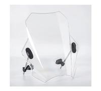 DANETI Pare-Brise de Moto Pare-Brise De Moto Universel pour Zero pour Zero/S SR 2017 2018 2019 2020 2021 2022(Transparent)