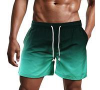 Danfiki Homme Shorts de Bain Maillot de Bain Maillot Surf avec Poches Serrage Réglable Doublure étanche Séchage Rapide Eté Piscine Plage Pente