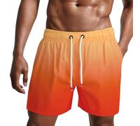 Danfiki Homme Shorts de Bain Maillot de Bain Maillot Surf avec Poches Serrage Réglable Doublure étanche Séchage Rapide Eté Piscine Plage Pente
