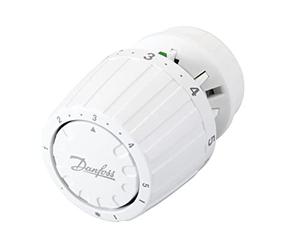 Danfoss 013G2990 RA 2990 Tete thermostatique Technologie gaz, Blanc