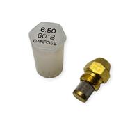 DANFOSS 030B0129 GICLEUR POUR BRÛLEUR FIOUL 6.50 GAL/H 60° B SEMI-SOLIDE FILTRE