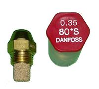 Danfoss Buse 0.35 gph. 80 degrés S (OD).