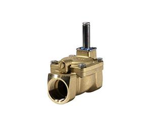 DANFOSS CHAUFFAGE - Electrovanne servo-commandée 2 2. EV 220B. Normalement Fermée. corps laiton. membrane EPDM. Pdm 0.3 à 16 bar. 032U7132. taraudée 1 1 4