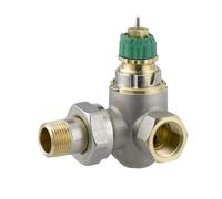 Danfoss - Corps de robinet - Corps de robinet radiateur angle à droite 3/8" RA-DV 10 Dynamic Valve - 013G7717